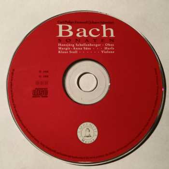 CD Johann Sebastian Bach: Sonaten