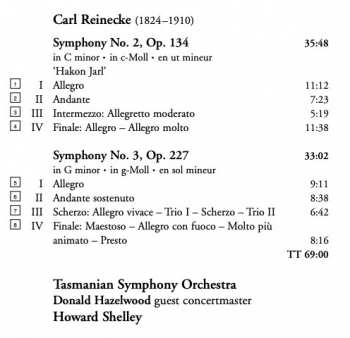 CD Carl Reinecke: Symphonies Nos. 2 & 3
