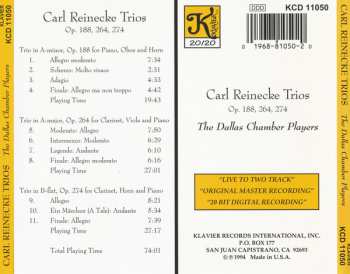 CD Carl Reinecke: Trios Op. 188, 264, 274