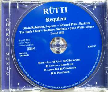 CD Carl Rütti: Requiem