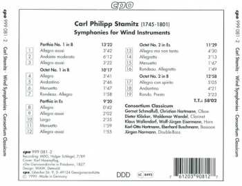 CD Carl Stamitz: Wind Symphonies