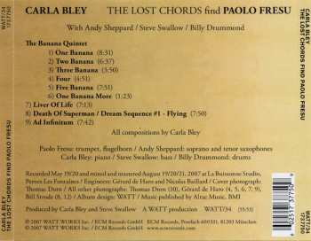 CD Carla Bley: The Lost Chords Find Paolo Fresu