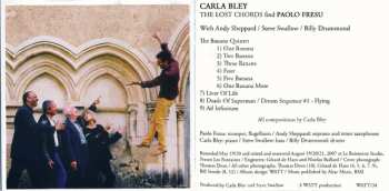 CD Carla Bley: The Lost Chords Find Paolo Fresu
