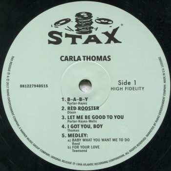 LP Carla Thomas: Carla