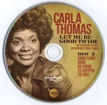 4CD/Doos Carla Thomas: Let Me Be Good To You (The Atlantic & Stax Recordings 1960-1968)