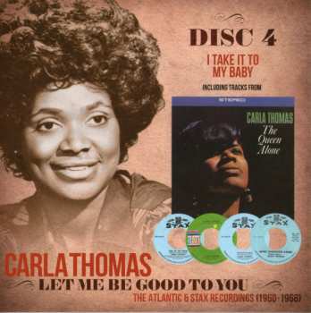 4CD/Doos Carla Thomas: Let Me Be Good To You (The Atlantic & Stax Recordings 1960-1968)