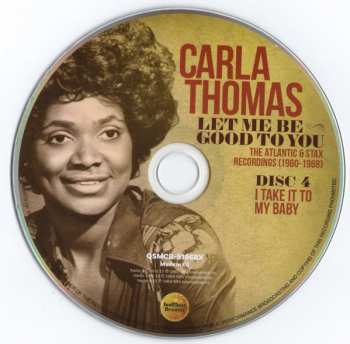 4CD/Doos Carla Thomas: Let Me Be Good To You (The Atlantic & Stax Recordings 1960-1968)