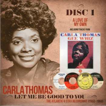 4CD/Doos Carla Thomas: Let Me Be Good To You (The Atlantic & Stax Recordings 1960-1968)