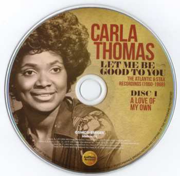 4CD/Doos Carla Thomas: Let Me Be Good To You (The Atlantic & Stax Recordings 1960-1968)