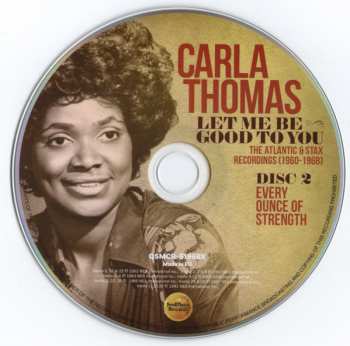 4CD/Doos Carla Thomas: Let Me Be Good To You (The Atlantic & Stax Recordings 1960-1968)