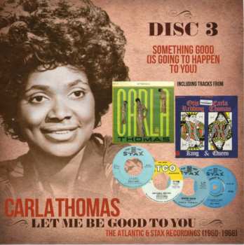 4CD/Doos Carla Thomas: Let Me Be Good To You (The Atlantic & Stax Recordings 1960-1968)