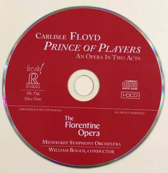 2CD Kate Royal: Prince Of Players: An Opera In Two Acts
