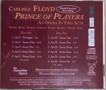 2CD Kate Royal: Prince Of Players: An Opera In Two Acts