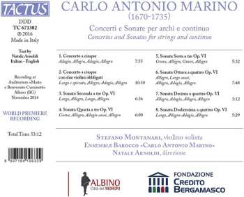 CD Stefano Montanari: Concerti E Sonate Per Archi E Continuo