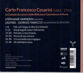 CD Carlo Francesco Cesarini: Cantatas DIGI