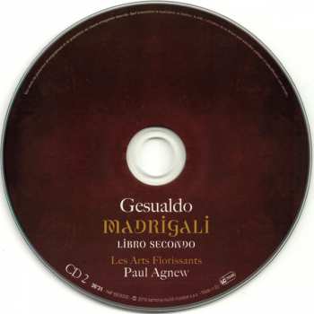 2CD Les Arts Florissants: Madrigali (Libri Primo & Secondo)