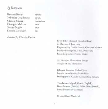 CD Carlo Gesualdo: Quinto Libro Di Madrigali 1611