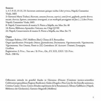 CD Carlo Gesualdo: Sacrarum Cantionum Quinque Vocibus