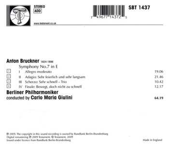 CD Berliner Philharmoniker: Symphony No.7