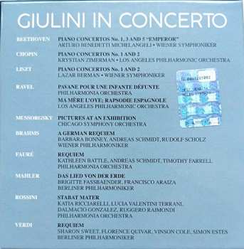 11CD/Doos Carlo Maria Giulini: Giulini In Concerto