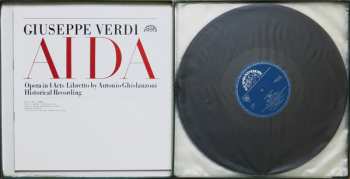 3LP/Doos Orchestra Del Teatro Alla Scala: Aida (Opera In 4 Acts, Historical Recording) (3xLP + BOX + BOOKLET)