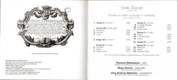 CD Jörg Andreas Bötticher: Violin Sonatas (1747)