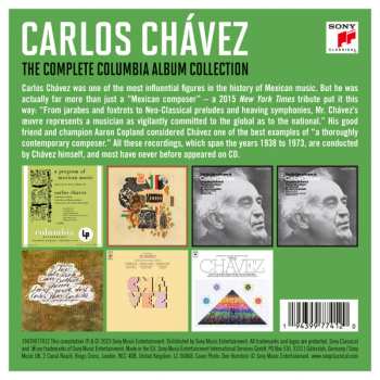 7CD/Doos Carlos Chávez: The Complete Columbia Album Collection