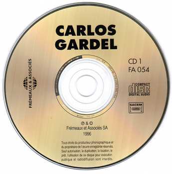 2CD Carlos Gardel: 38 Chefs - D'oeuvre