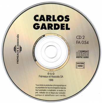 2CD Carlos Gardel: 38 Chefs - D'oeuvre