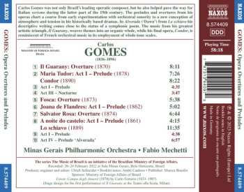 CD Minas Gerais Philharmonic Orchestra: Opera Overtures And Preludes