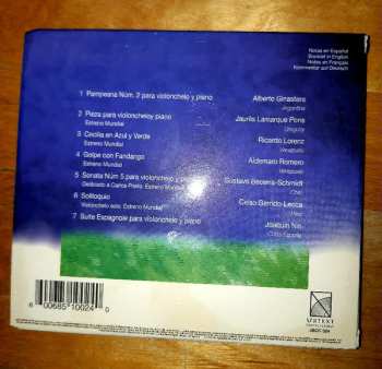 CD Carlos Prieto: Azul y Verde: Obras Iberoamericanas