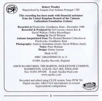 CD Carlos Seixas: Harpsichord Sonatas