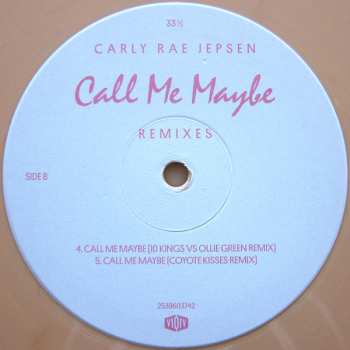 LP Carly Rae Jepsen: Call Me Maybe (Remixes) CLR