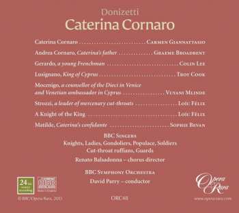 2CD/Doos David Parry: Caterina Cornaro