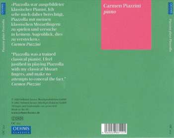 CD Carmen Piazzini: Piazzini Plays Piazzolla And Other Argentinean Composers
