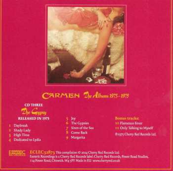 3CD/Doos Carmen: The Albums 1973-1975