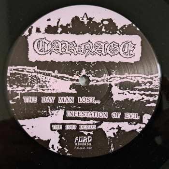 LP Carnage: The Day Man Lost... / Infestation Of Evil - The 1989 Demos
