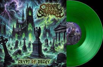 LP Carnal Savagery: Crypt Of Decay - Cemetery Green