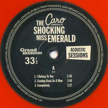 LP Caro Emerald: The Shocking Miss Emerald (Acoustic Sessions) LTD | NUM | CLR