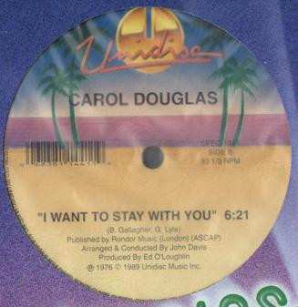 LP Carol Douglas: Doctor's Orders / I Want To Stay With You
