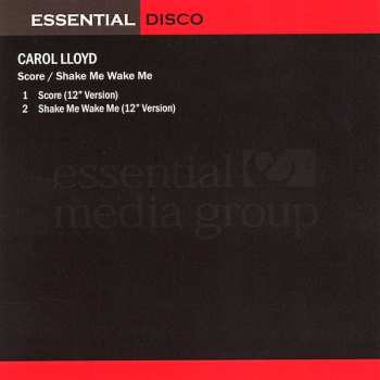 CD Carol Lloyd: Score / Shake Me Wake Me