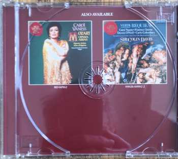 CD Carol Vaness: Carol Vaness Sings Verdi & Donizetti, Dennis O'Neill, Münchener Rundfunkorchester, Chor Des Bayrischen Rundfunks, Roberto Abbado