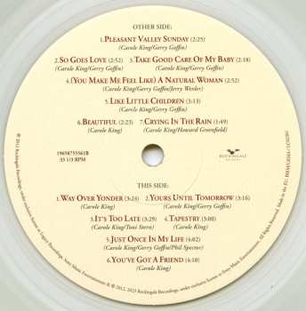 LP Carole King: The Legendary Demos CLR