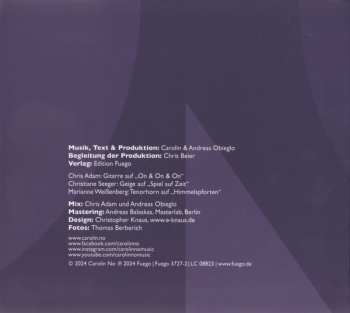 CD Carolin No: On & On