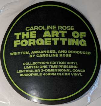2LP Caroline Rose: The Art Of Forgetting CLR | LTD