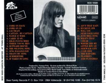 CD Carolyn Hester: At Town Hall