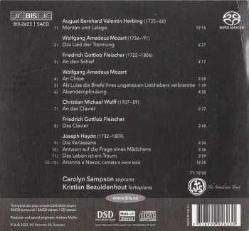 SACD Carolyn Sampson: Trennung. Songs Of Separation.