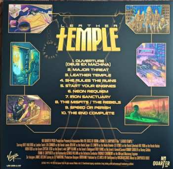 LP Carpenter Brut: Leather Temple CLR