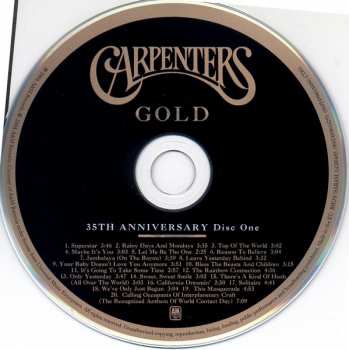 2CD Carpenters: Carpenters Gold - 35th Anniversary Edition