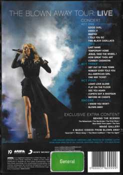 DVD Carrie Underwood: The Blown Away Tour: Live